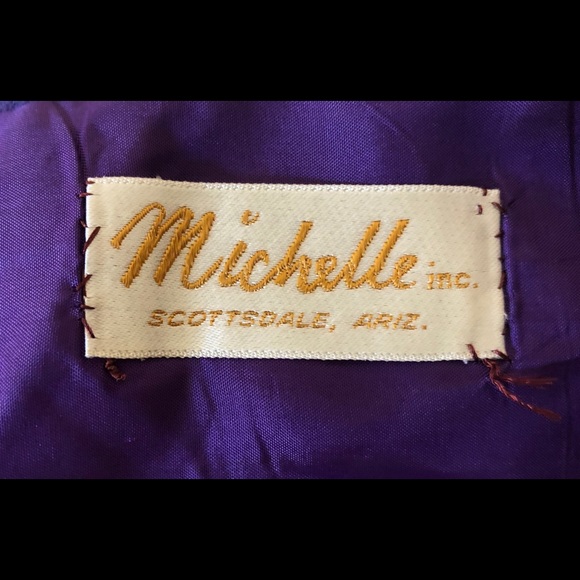 Gabs Couture Polyester Dress Late 70s-Early 80s - Picture 6 of 6